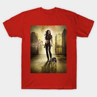 Rooftop girl T-Shirt